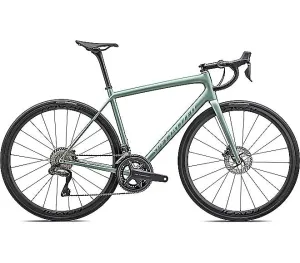 2023 Specialized AETHOS PRO BIKE - 61cm, Satin Metallic White Sage/White Sage