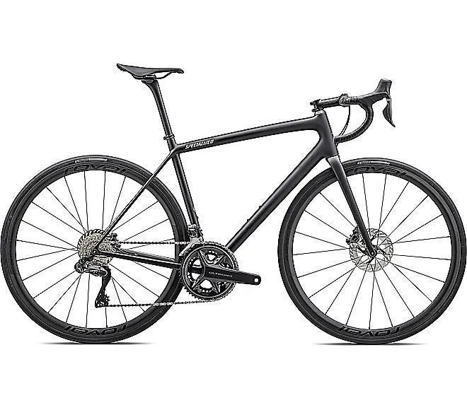 2023 Specialized AETHOS PRO BIKE - 61cm, Satin Obsidian/Chaos Pearl Granite/Birch