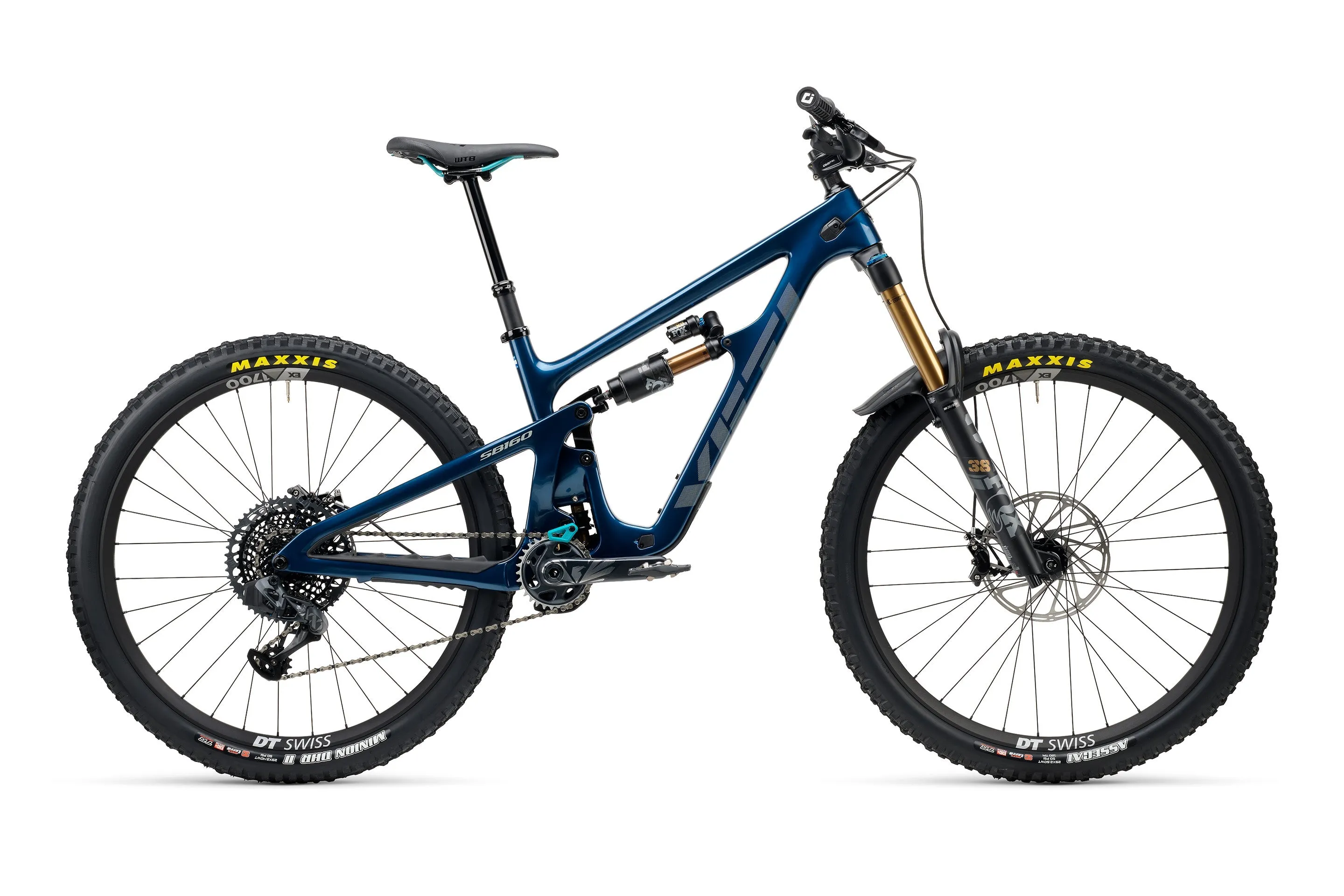 2023 Yeti SB160 Turq Series 29" Complete Mountain Bike - T3 Build, Medium, Cobalt