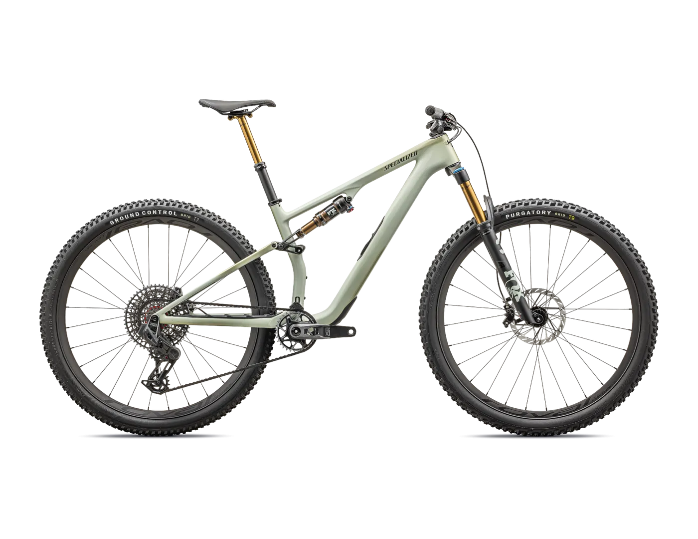 2024 Specialized EPIC 8 Evo Pro Mountain Bike - Medium, Satin Forest Green/Spruce/Metallic Spruce
