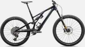 2024 Specialized Stumpjumper EVO Expert 29" Carbon Mountain Bike - S1, GLOSS DARK NAVY / HARVEST GOLD