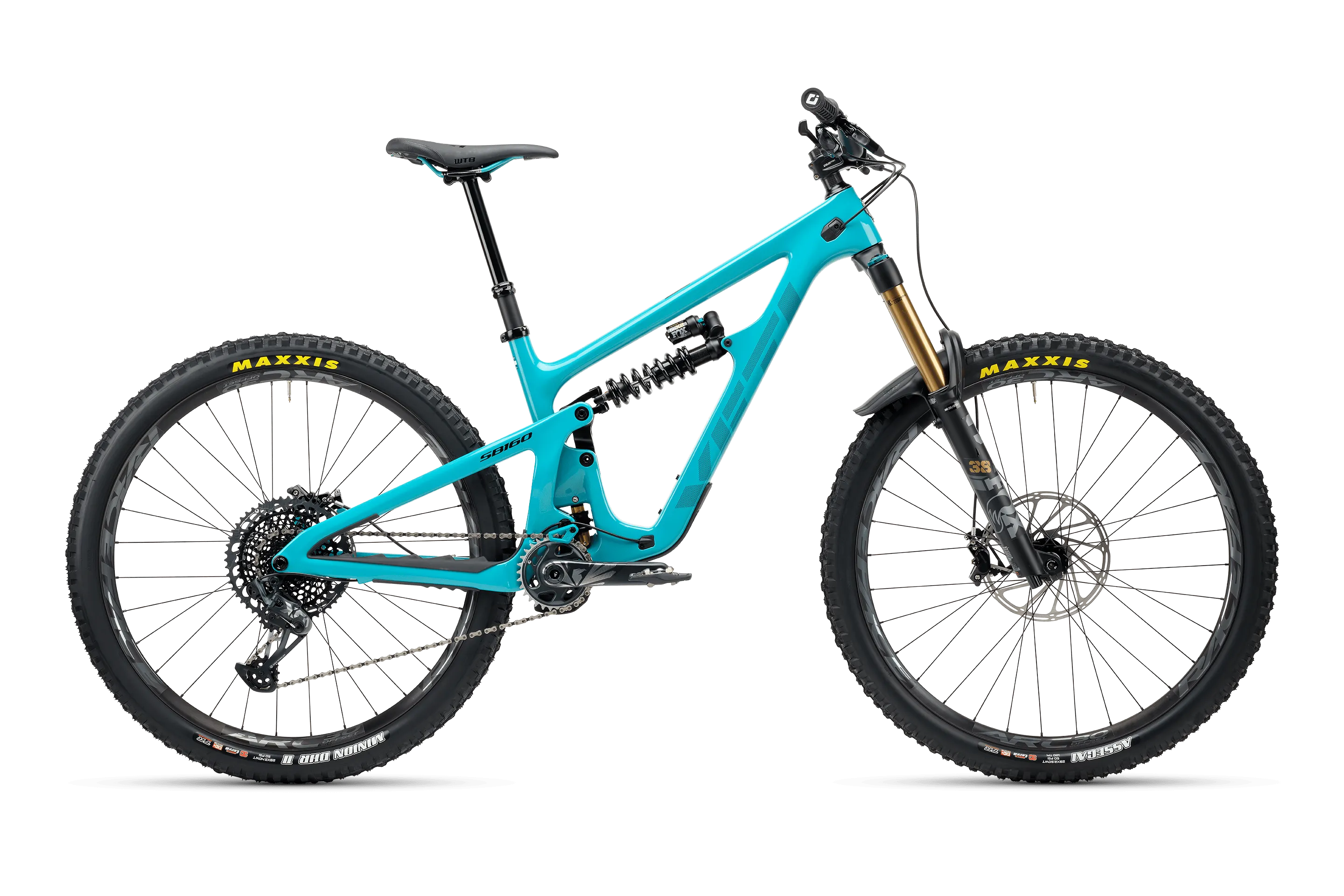 2024 Yeti SB160 Turq Series 29" Complete Mountain Bike - T2 Build