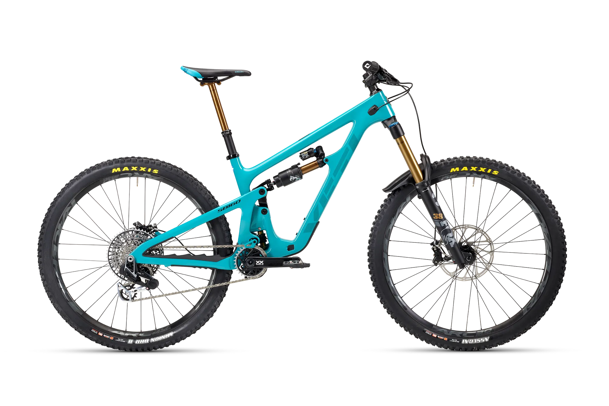 2024 Yeti SB160 Turq Series 29" Complete Mountain Bike - T4 XX Transmission