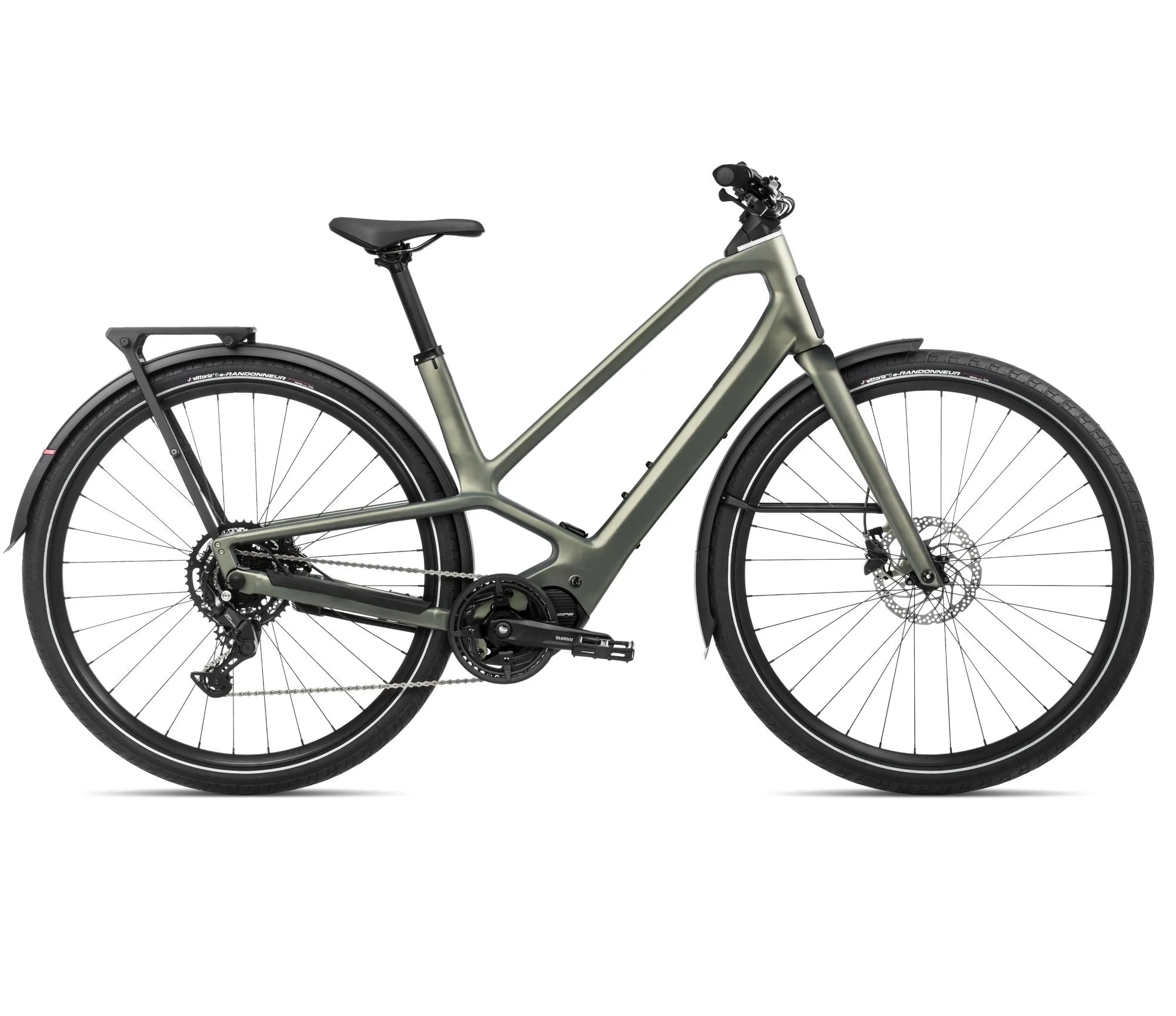 2025 Orbea DIEM 30 28mph City URBAN E-BIKES - Medium, Spaceship Green (Matte)