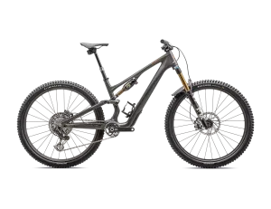 2025 Specialized S-Works Stumpjumper 15 29" Bike - S3, Satin Gunmetal / Clay / White Mtn / Dove Grey / Gloss Bronze
