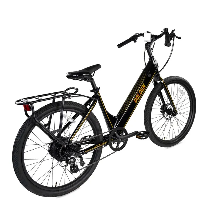 Accelera 26" Glossy Black E-Bike