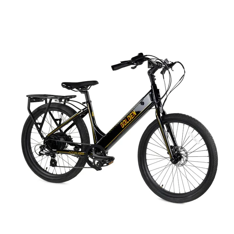 Accelera 26" Glossy Black E-Bike