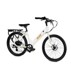 Accelera 26" White E-Bike