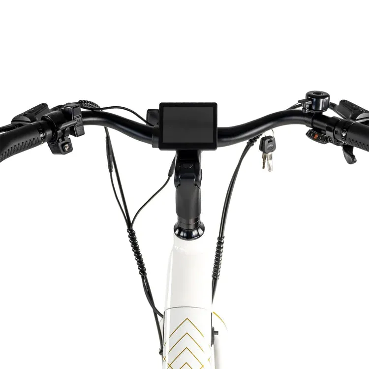 Accelera 26" White E-Bike