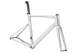 allez sprint frmset satin silver dust/gloss transparent decals 58
