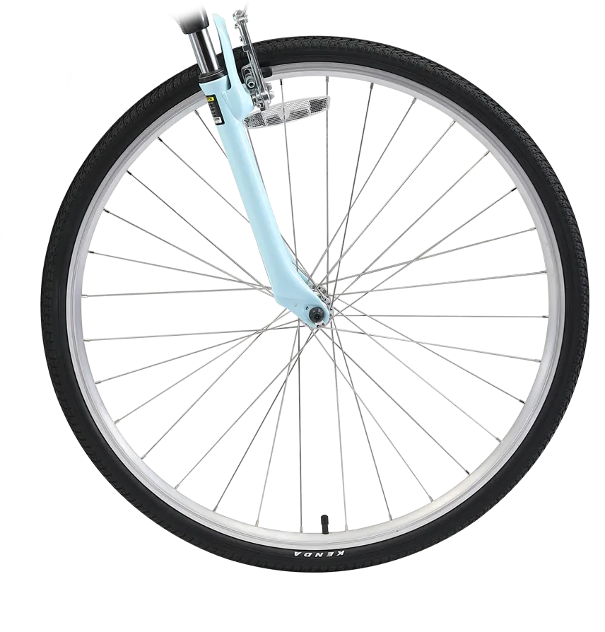 A/O Women's Jackie 7 Speed Comfort Hybrid Bicycle