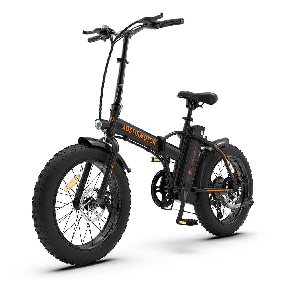 Aostirmotor Fat Tire Folding Electric Bike A20 [36v 500w]