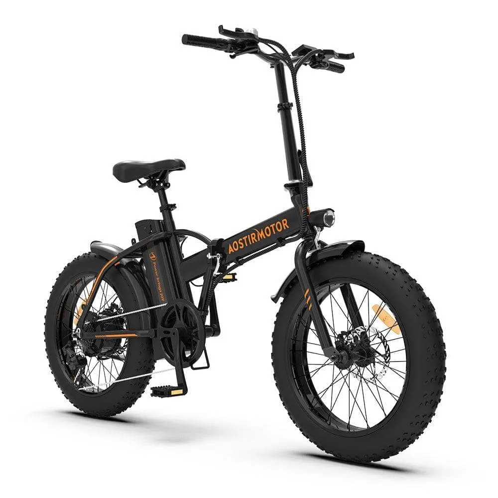 Aostirmotor Fat Tire Folding Electric Bike A20 [36v 500w]