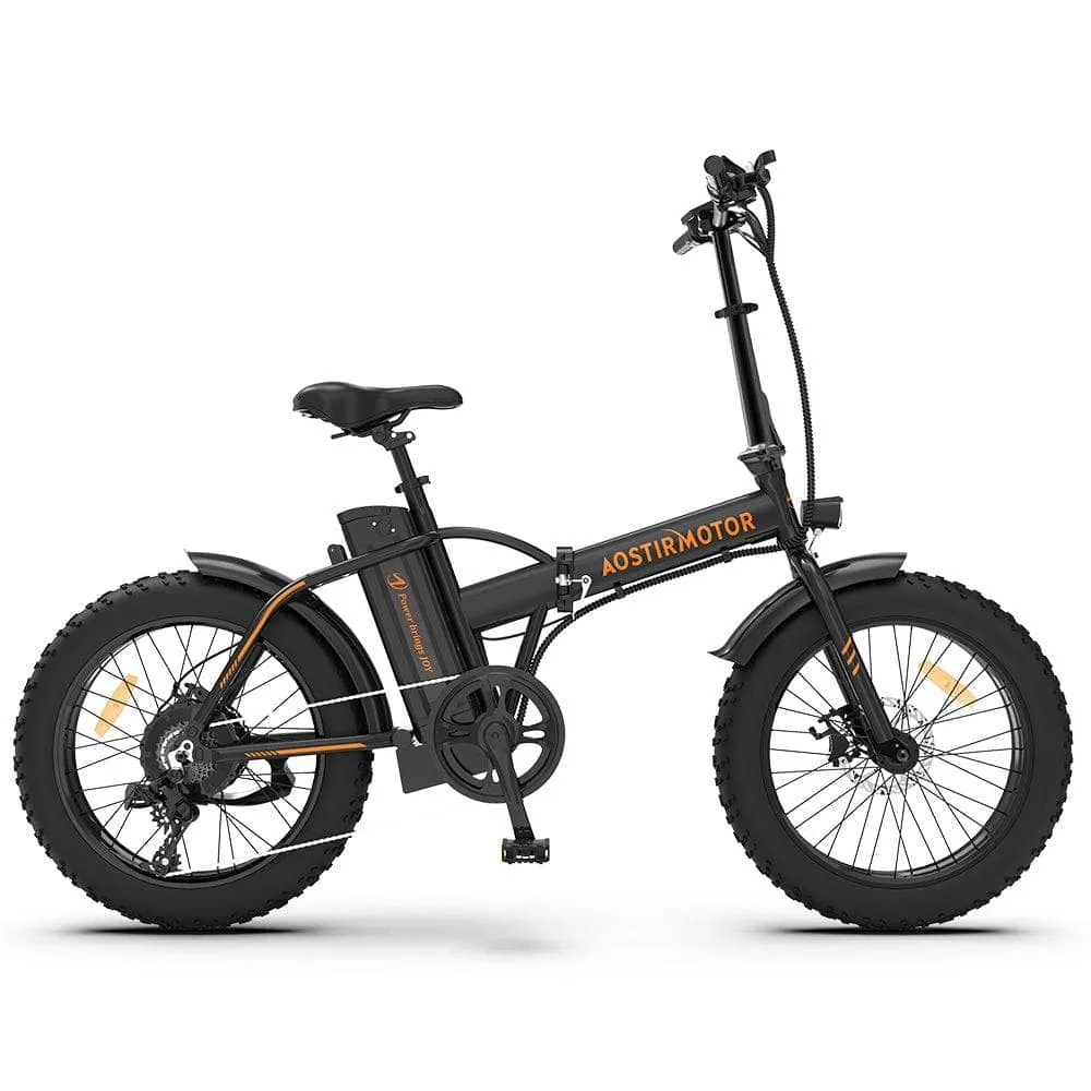Aostirmotor Fat Tire Folding Electric Bike A20 [36v 500w]
