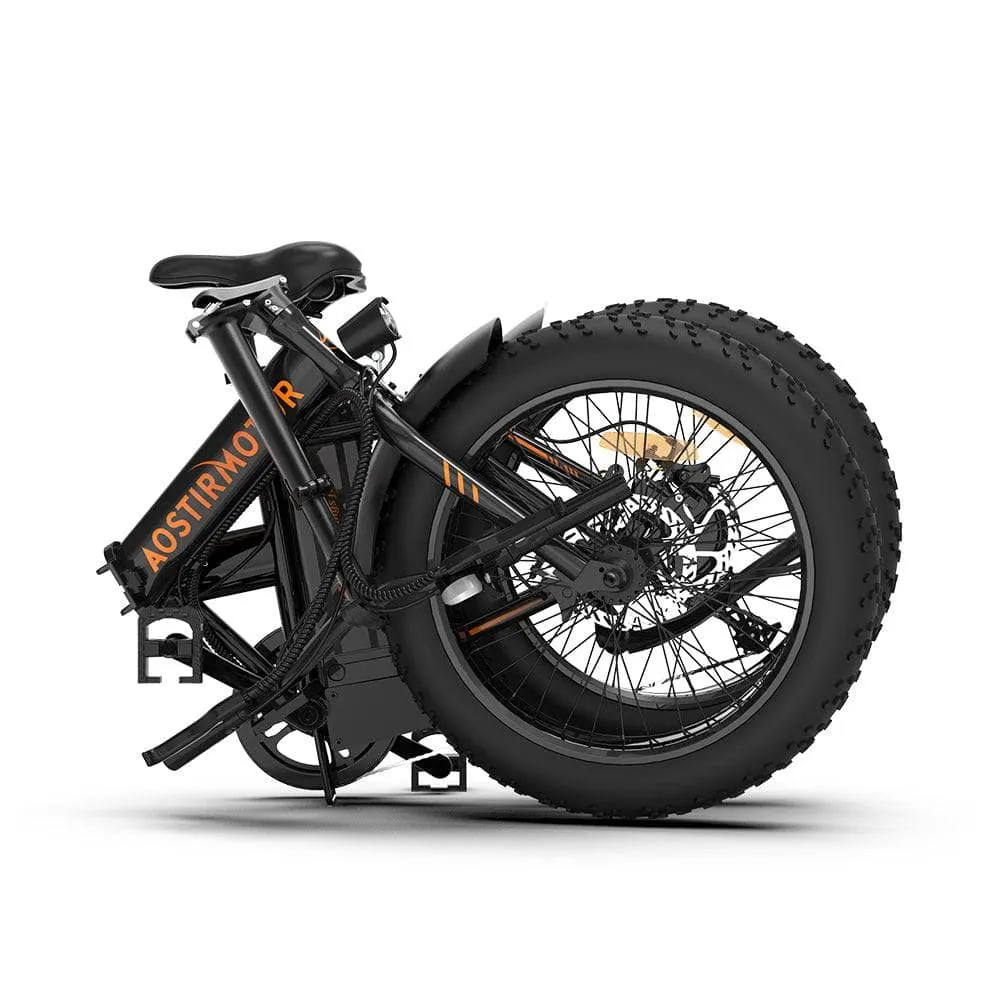 Aostirmotor Fat Tire Folding Electric Bike A20 [36v 500w]