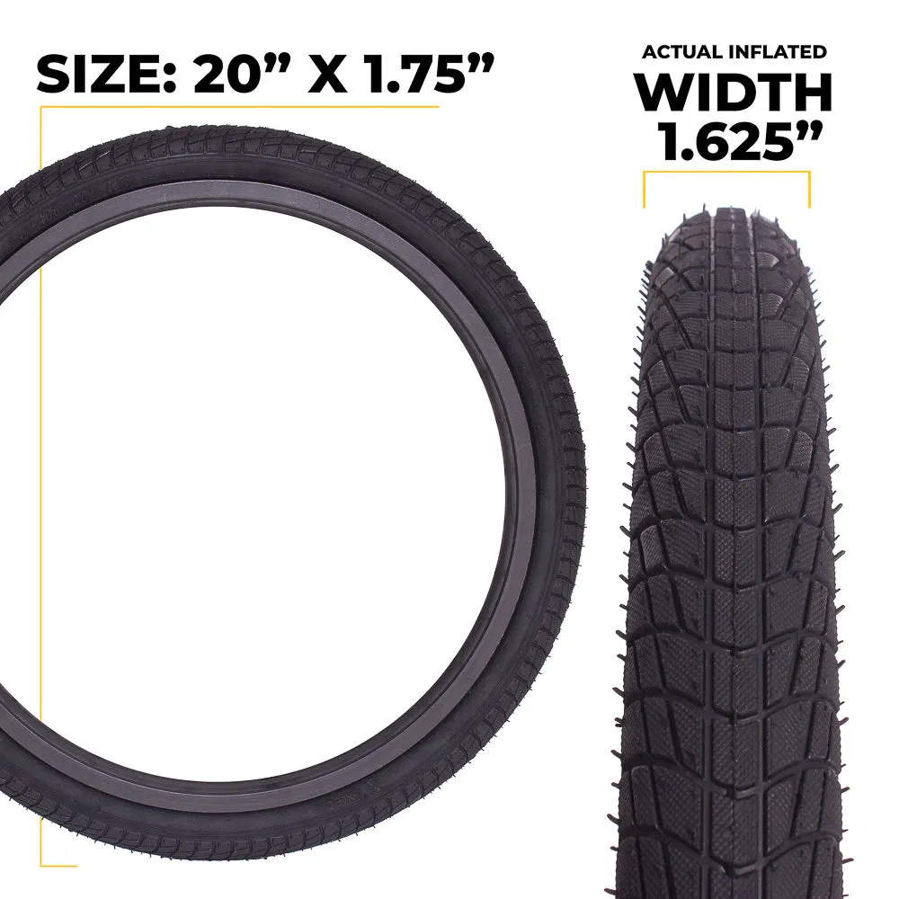 E304 20" Tire & Tube Repair Kit - Black
