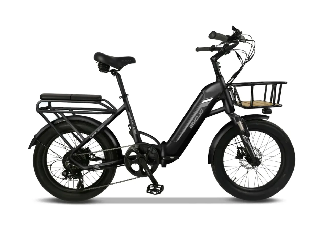 Emojo Bobcat Pro Electric Folding Cargo Fat Tire Bike