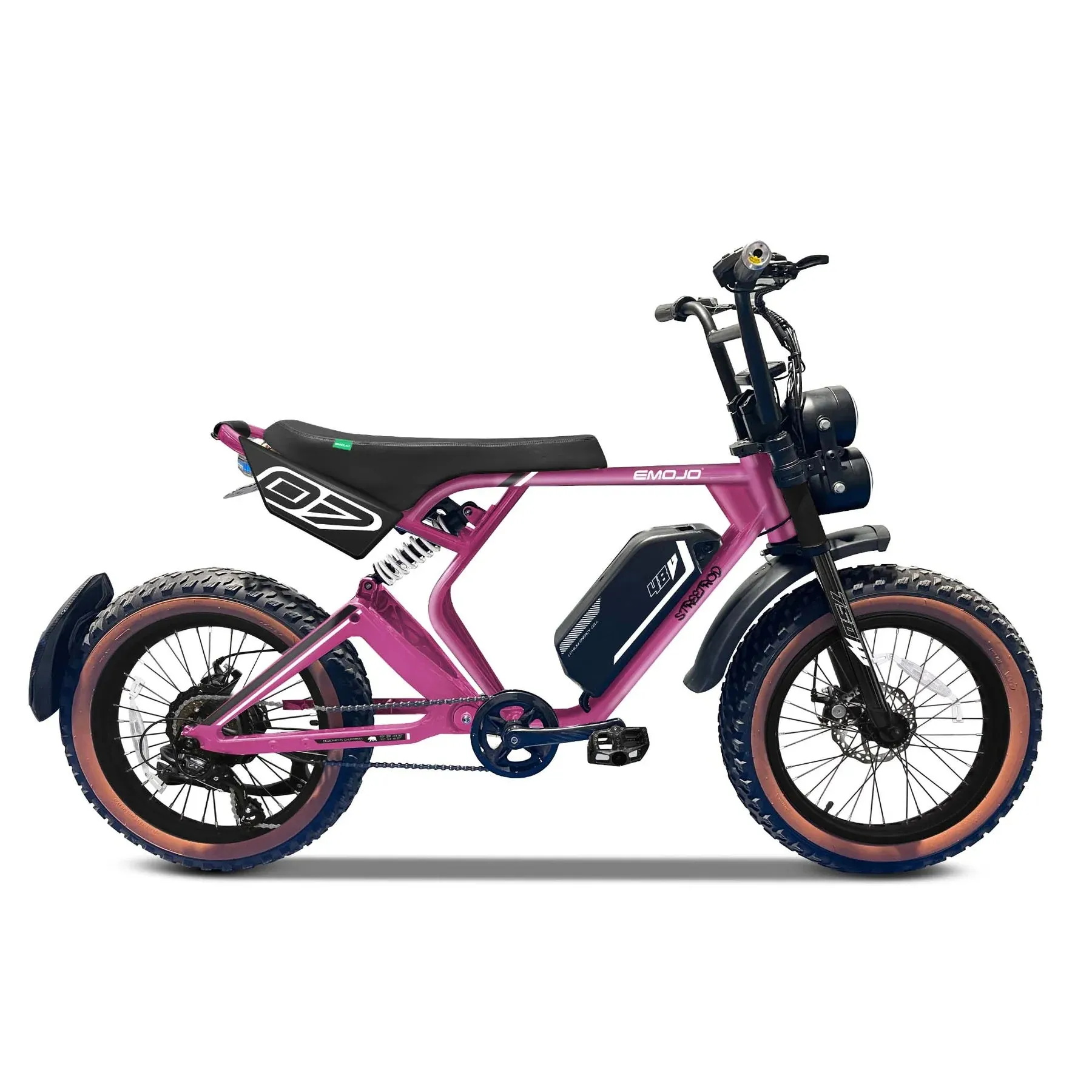 Emojo Streetrod Electric Bike [750W 48V]