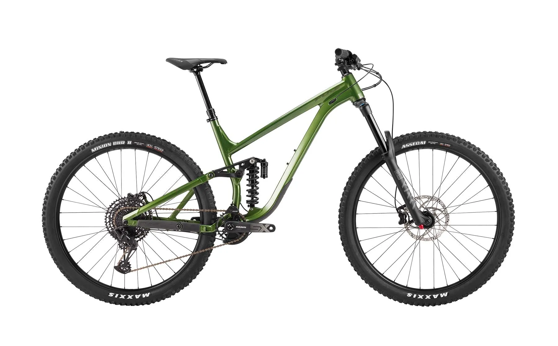 Fuji Rakan 29 LT 1.5 Suspension Mountain Bike Moss Green
