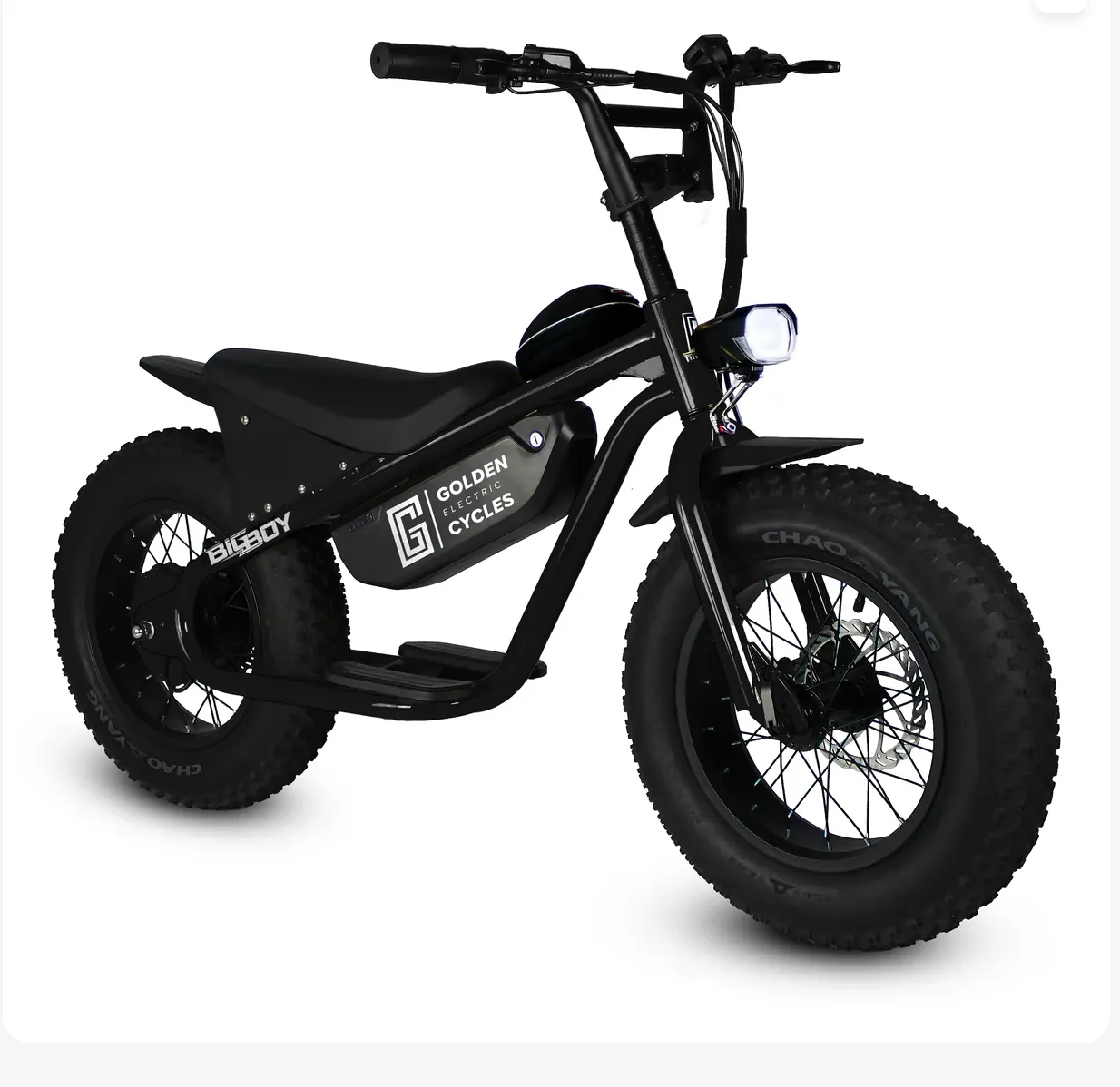 Golden Cycles Big Boy 16" Moto Style Electric Bike