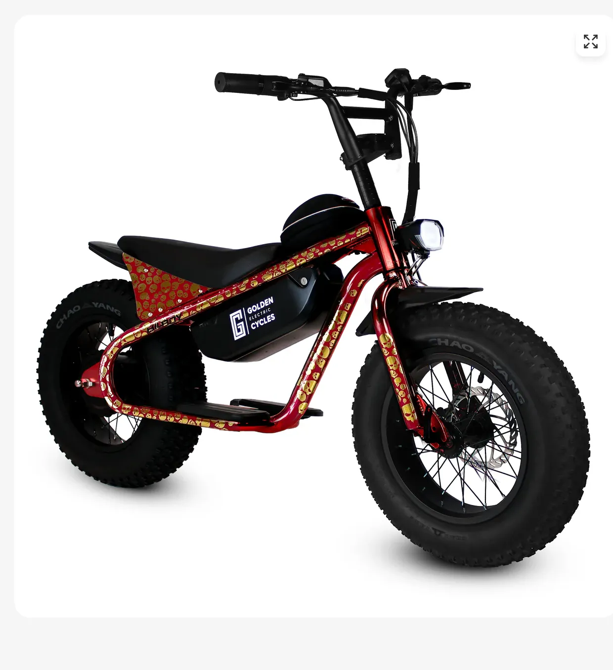 Golden Cycles Big Boy 16" Moto Style Electric Bike