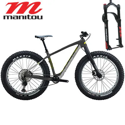 KHS 4 Season 5000 Q2 Carbon Manitou Wren Fat Tire Bike 2025