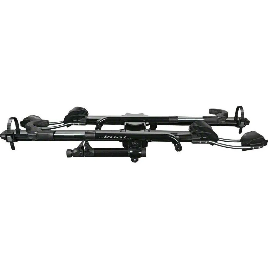 Kuat NV 2.0 Hitch Bike Rack - 2-Bike, 2" Receiver, Metallic Black/Chrome