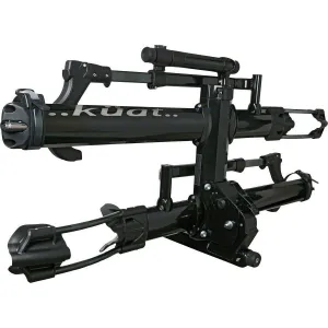 Kuat NV 2.0 Hitch Bike Rack - 2-Bike, 2" Receiver, Metallic Black/Chrome