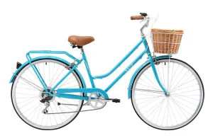 Ladies Classic Plus Vintage Bike Aqua