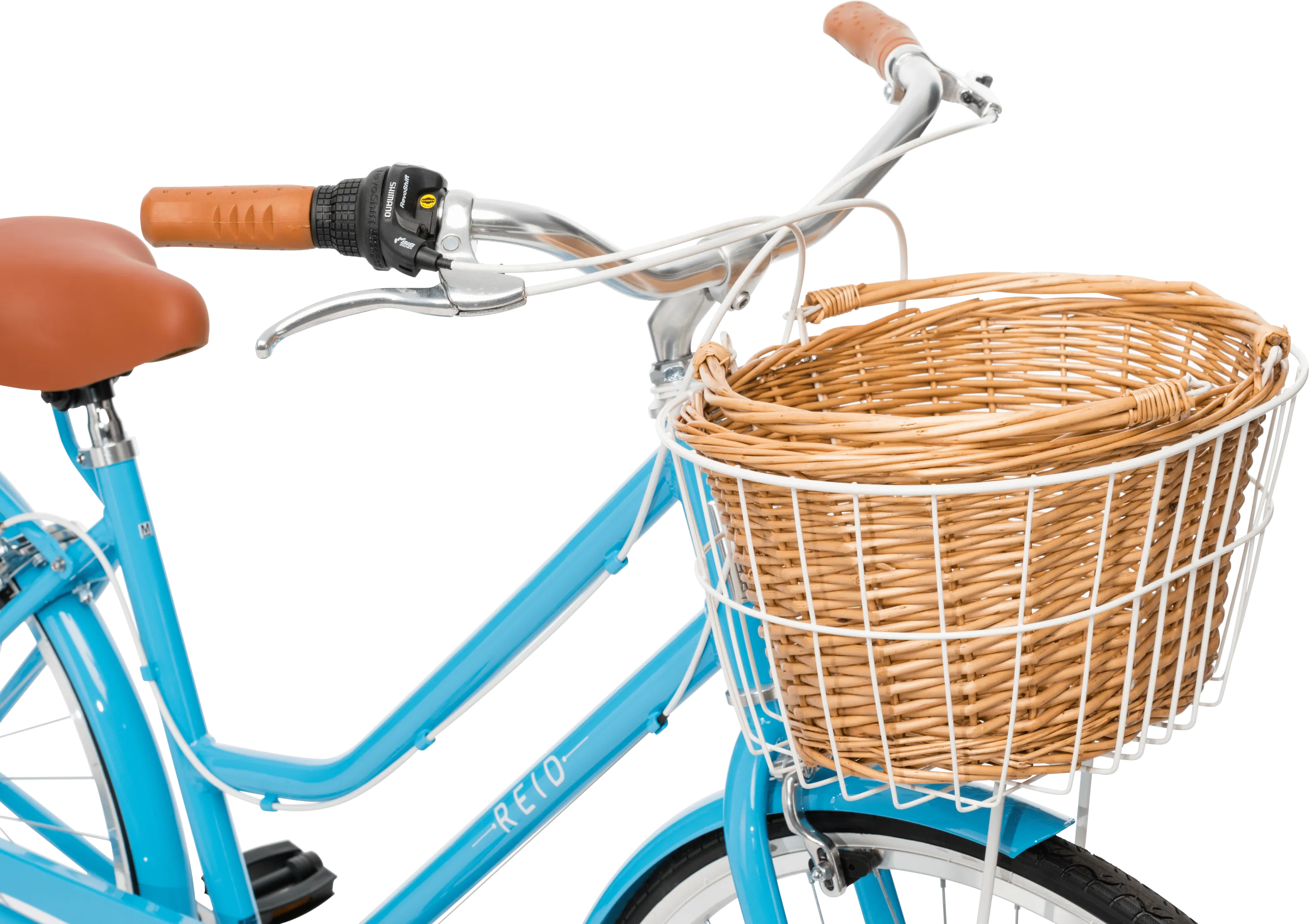 Ladies Classic Plus Vintage Bike Baby Blue
