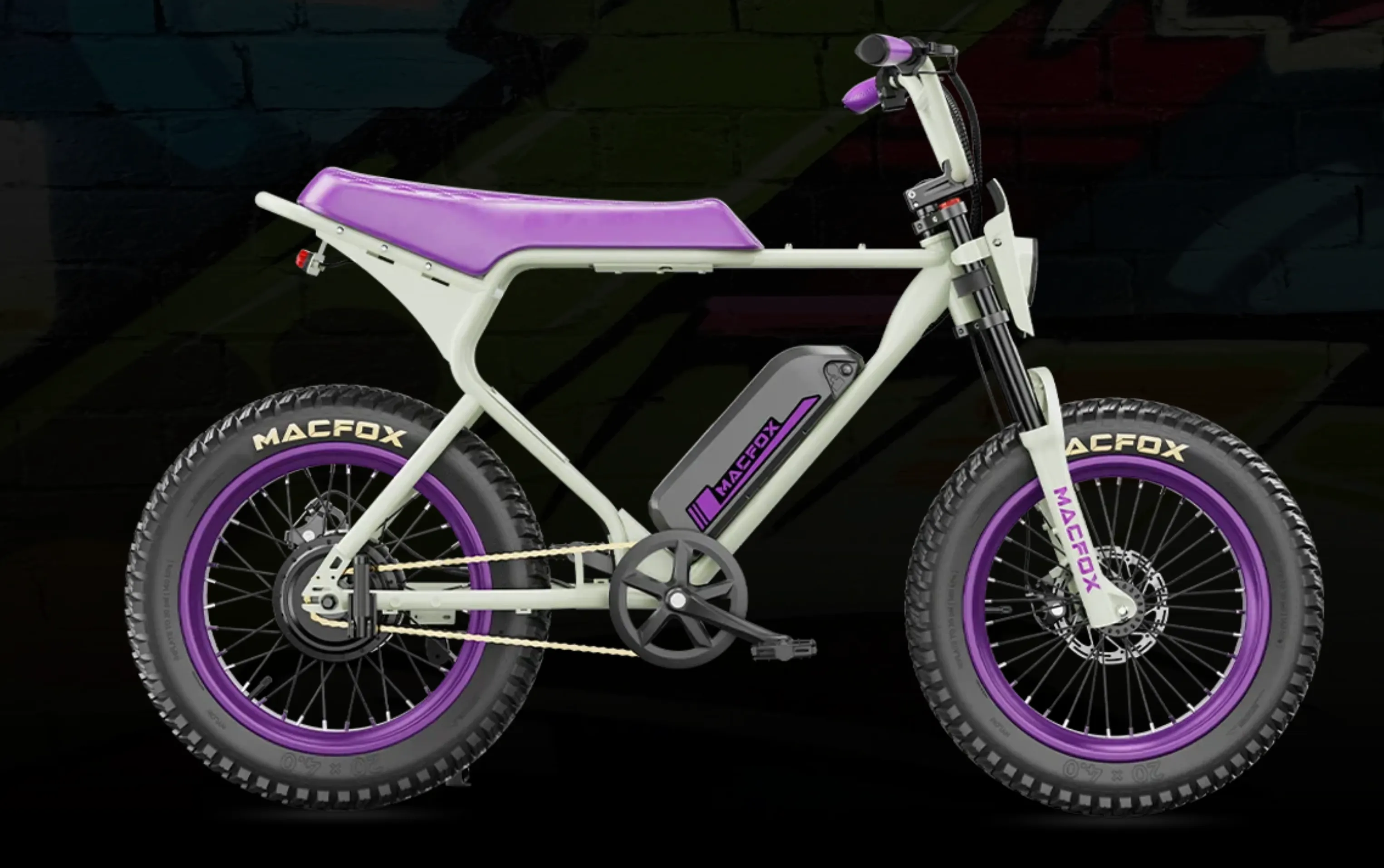 MacFox X1S x BS.ZAY Commuter Electric Moto Bike