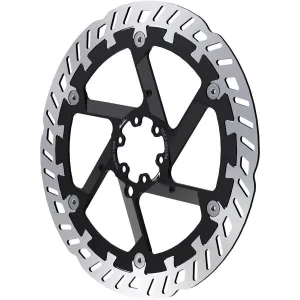 Magura MDR-P Disc Brake Rotor - 220mm, 6-Bolt, For eBike, Silver/Black