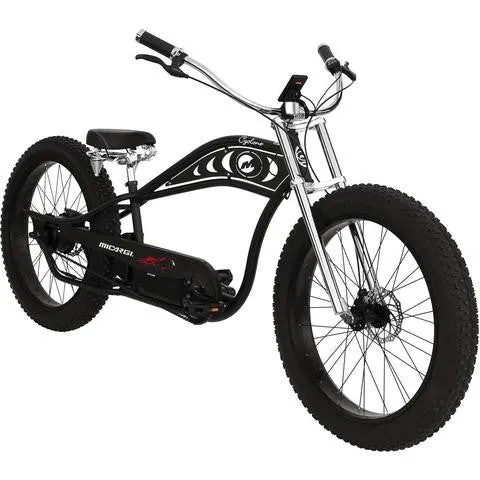 Micargi Cyclone 48V Electric Fat Tire Beach Cruiser Bike