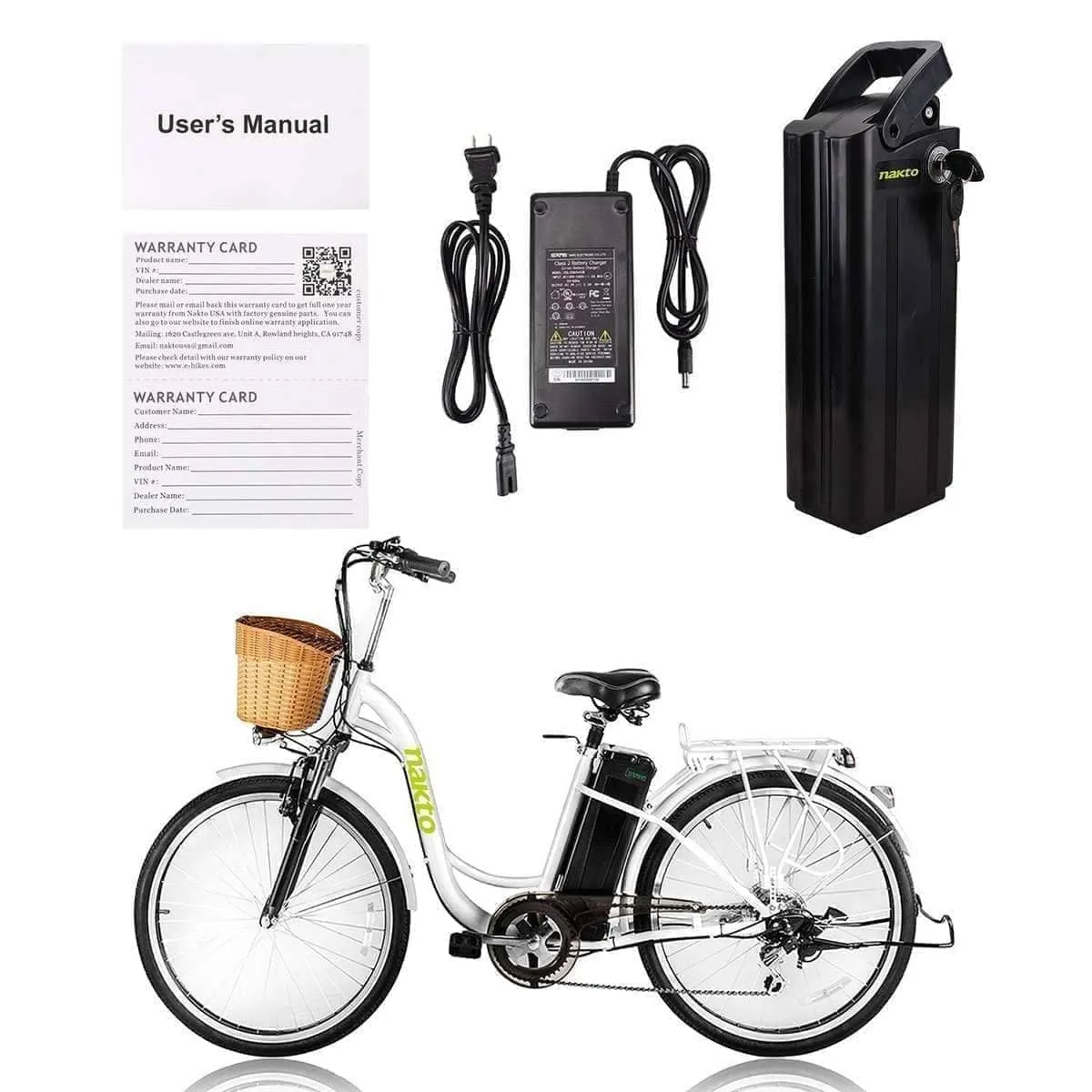 Nakto Camel Step Through Women's Electric Bike