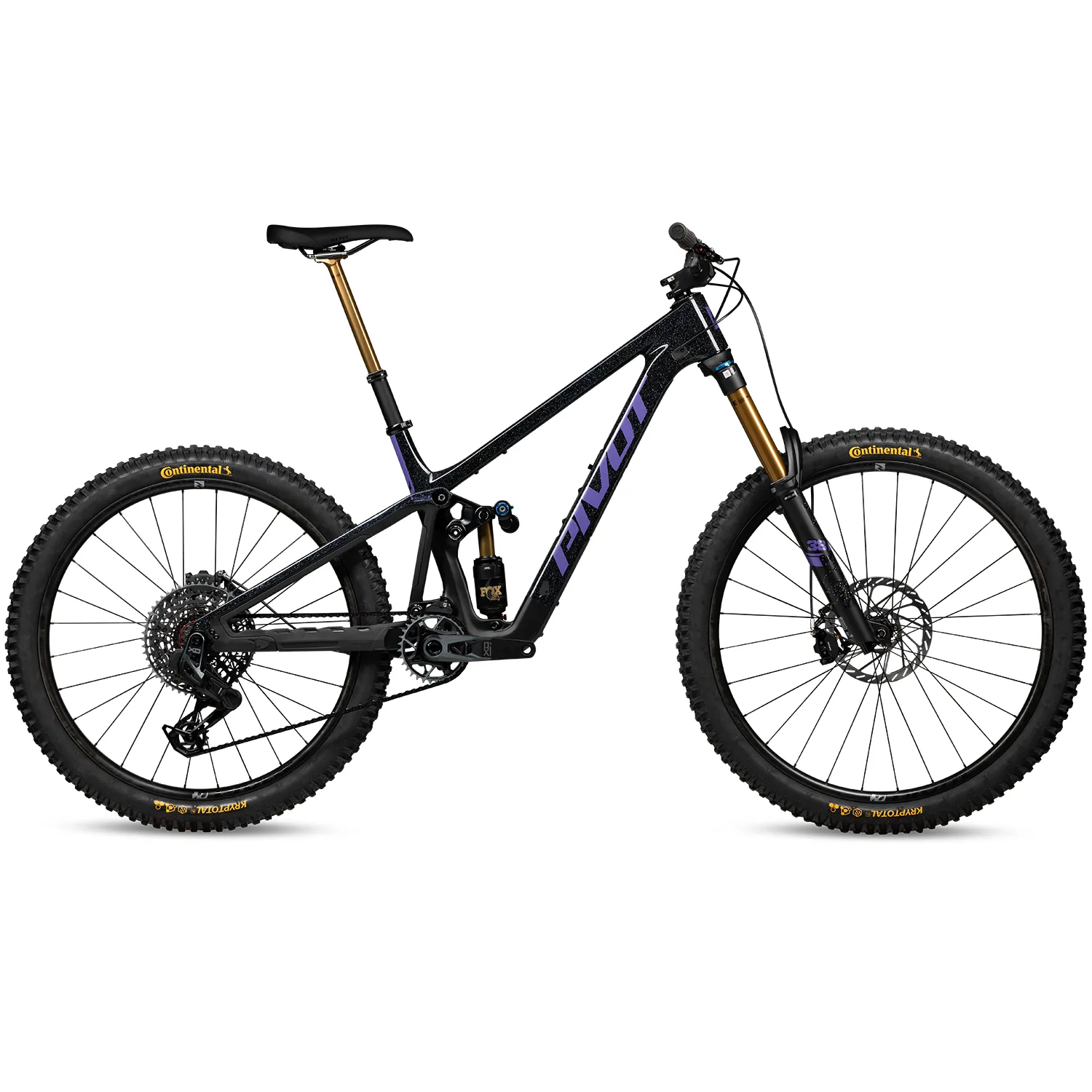 Pivot Firebird V5 Limited Edition Pro X0 Eagle Carbon MX, Purple Galaxy