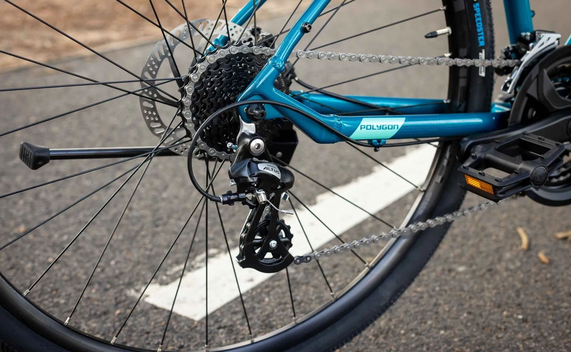 Polygon Path 2 - Urban City Bike