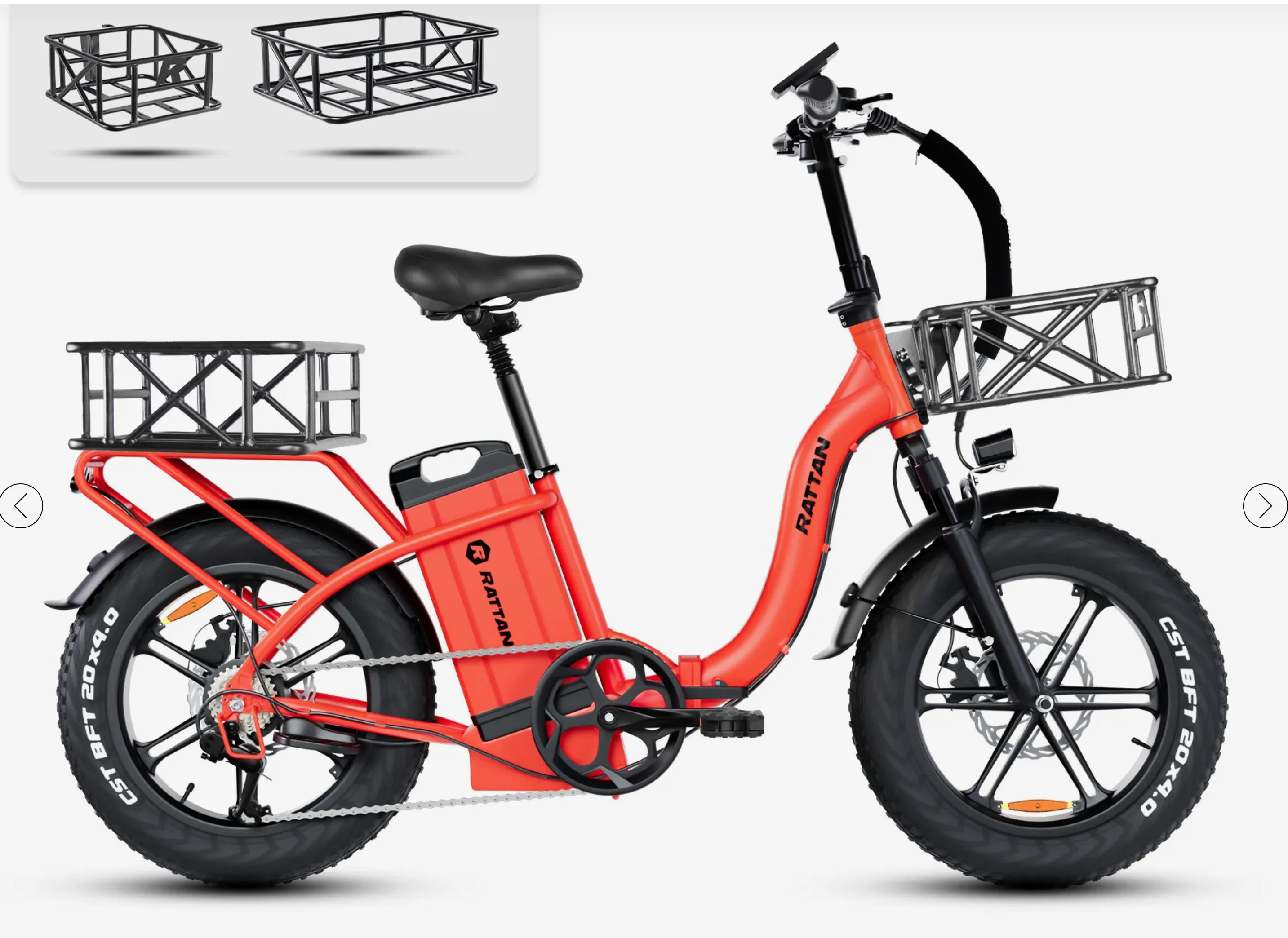 Rattan LF Ultra Step Thru  Folding Electric Bike