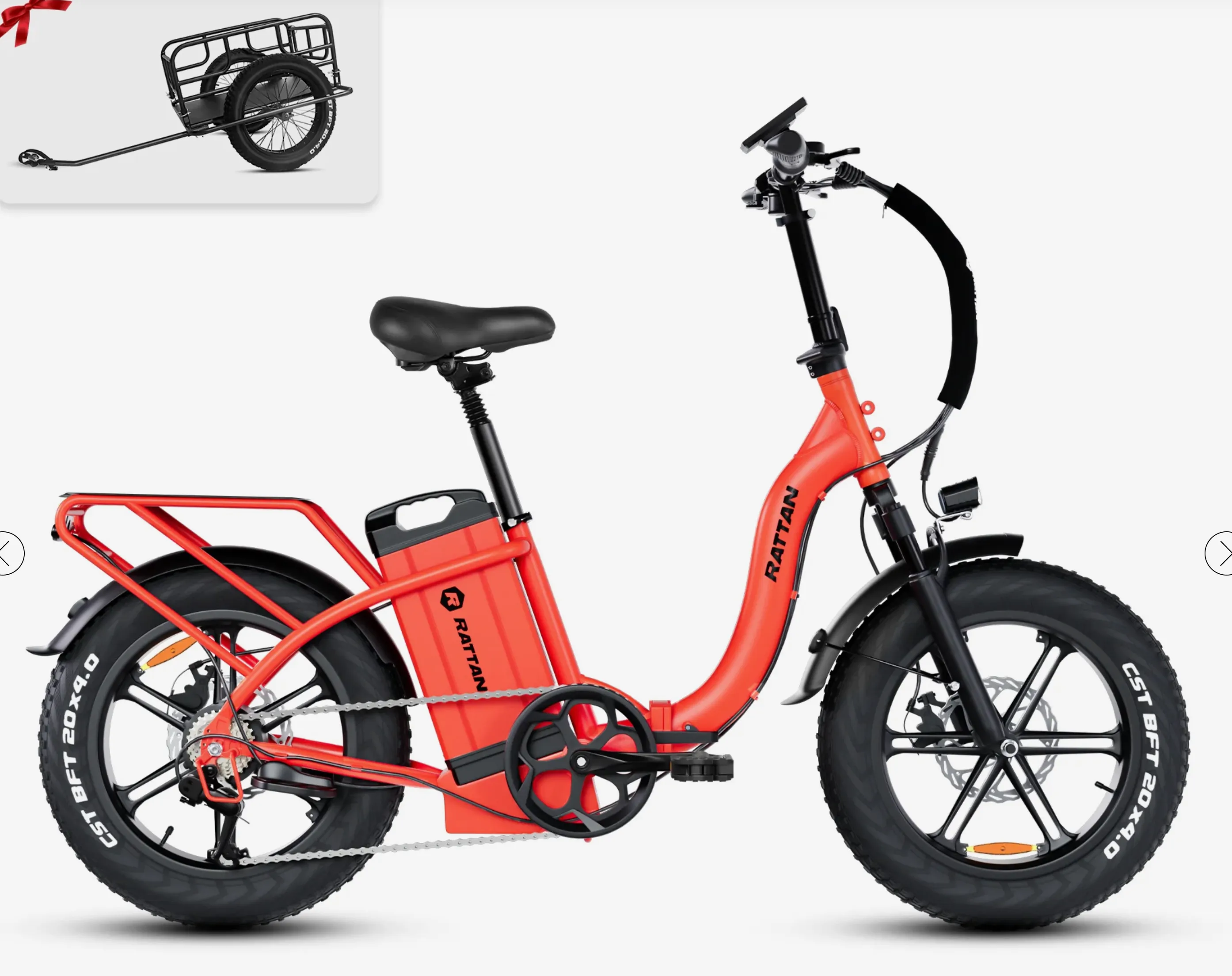 Rattan LF Ultra Step Thru  Folding Electric Bike