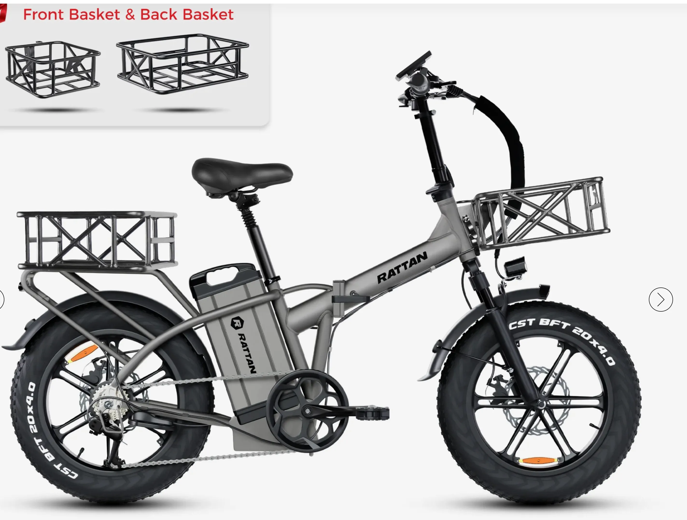 Rattan LM Ultra  Step Over  Folding Electric Bike