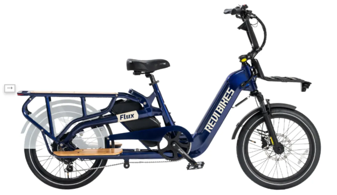 REVI Flux  Fat Tire Cargo Electric Bike BONUS