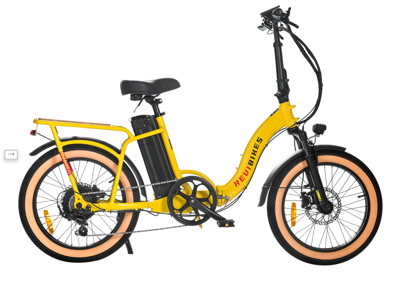 REVI Rebel 2  Folding Fat Tire Electric Bike BONUS