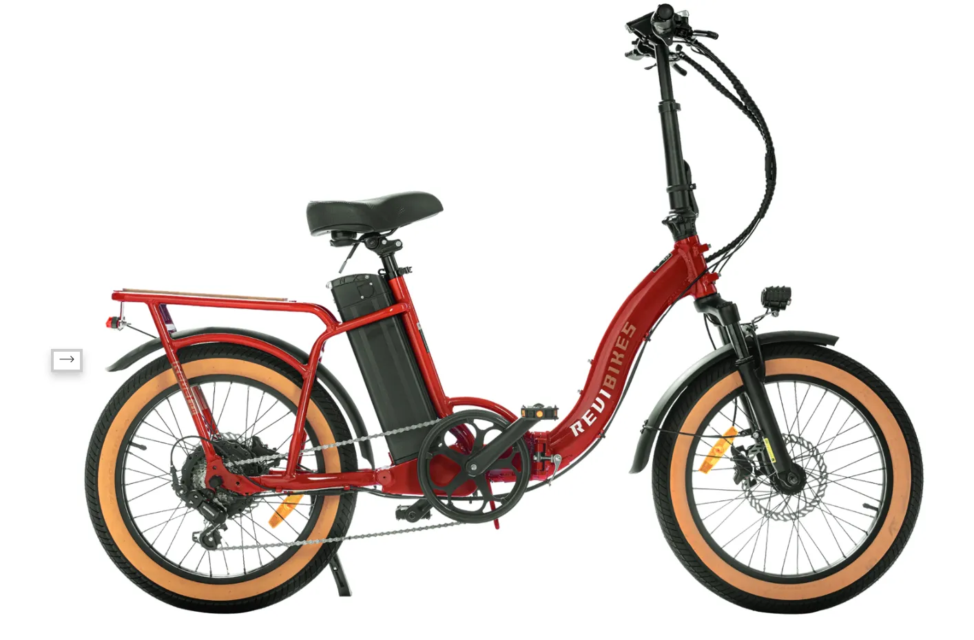REVI Rebel 2  Folding Fat Tire Electric Bike BONUS