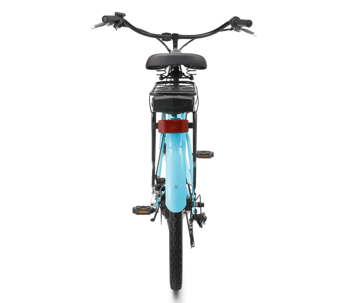 sixthreezero Around the Block Women's 26" 500W 7 Speed Electric Beach Cruiser Bicycle