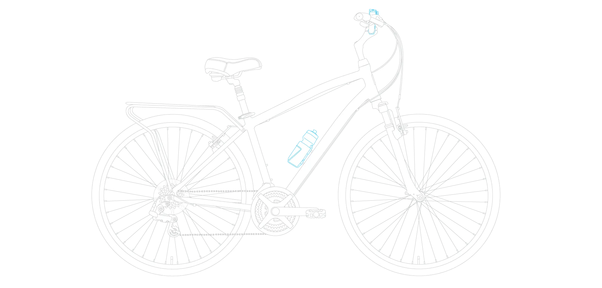 sixthreezero Body Ease Men's 21 Speed Comfort Bicycle