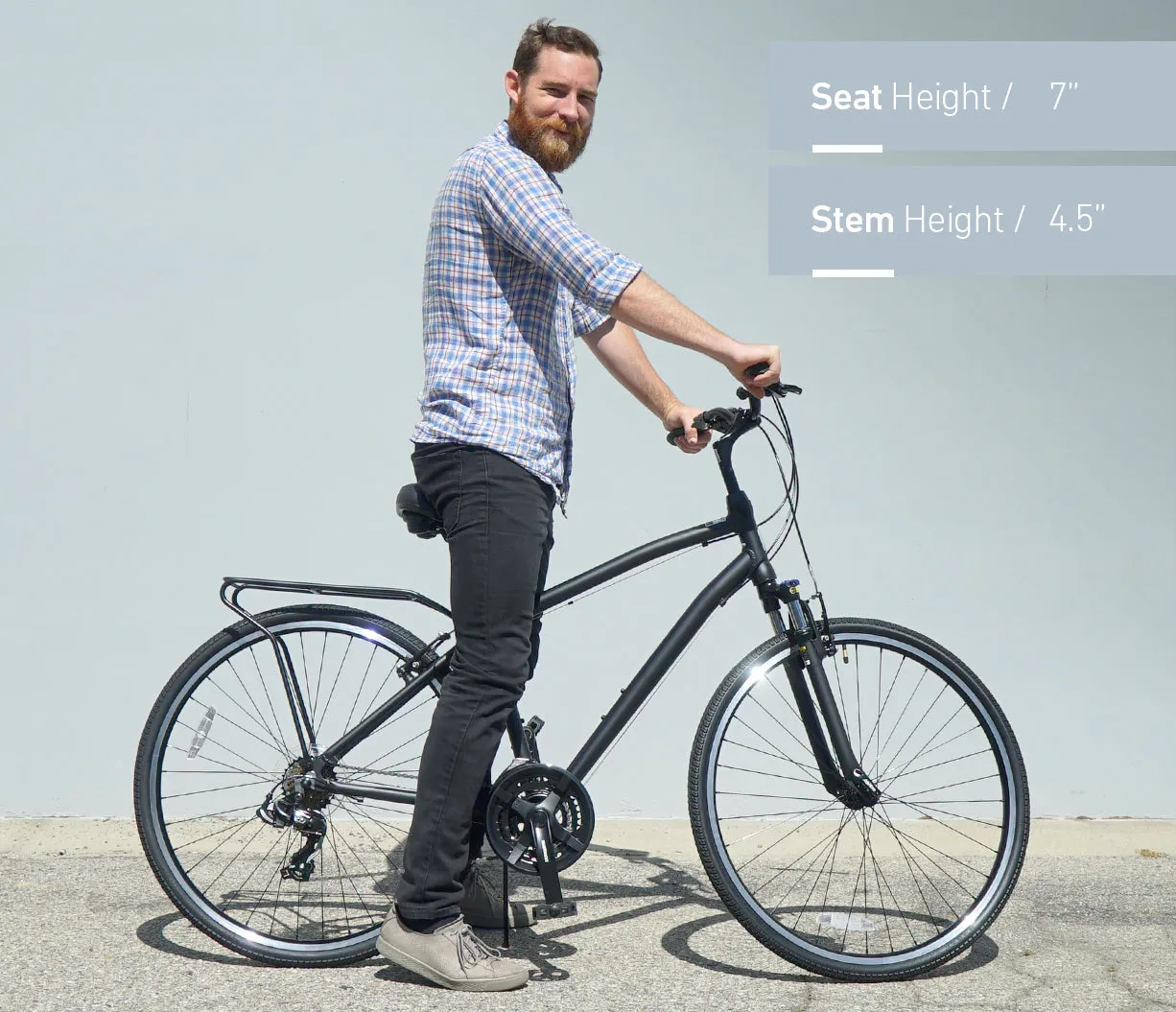 sixthreezero Body Ease Men's 21 Speed Comfort Bicycle