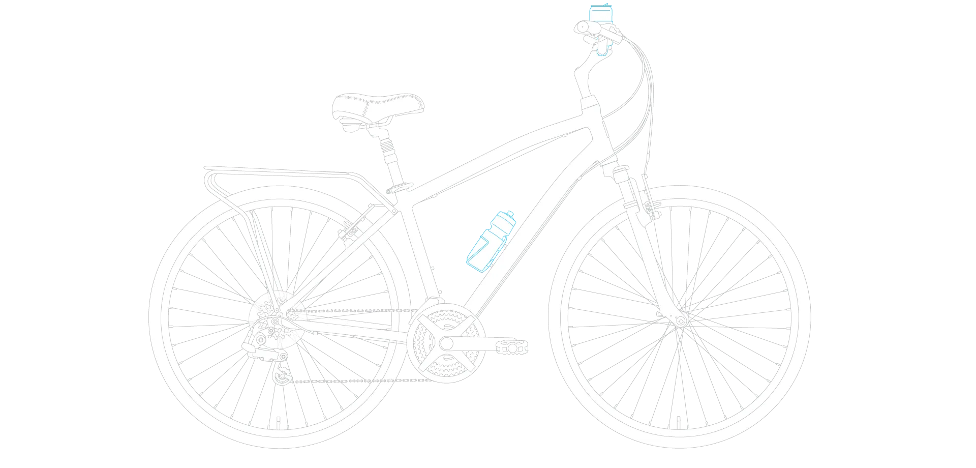 sixthreezero Body Ease Men's 21 Speed Comfort Bicycle