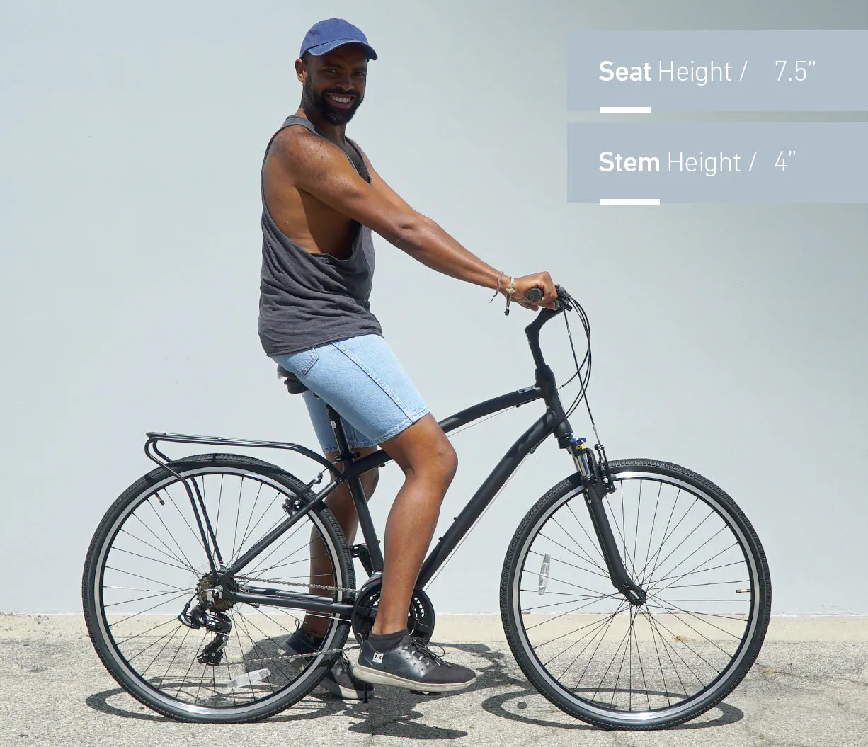 sixthreezero Body Ease Men's 21 Speed Comfort Bicycle