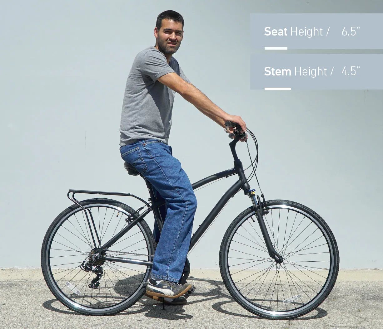 sixthreezero Body Ease Men's 21 Speed Comfort Bicycle