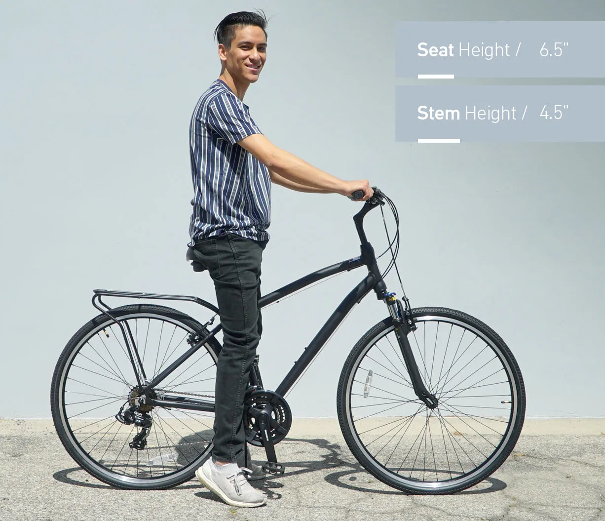 sixthreezero Body Ease Men's 21 Speed Comfort Bicycle