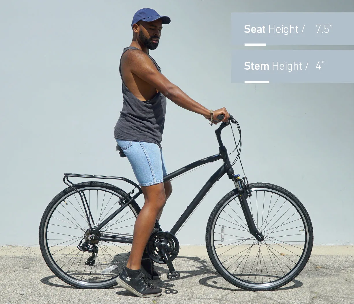 sixthreezero Body Ease Men's 21 Speed Comfort Bicycle